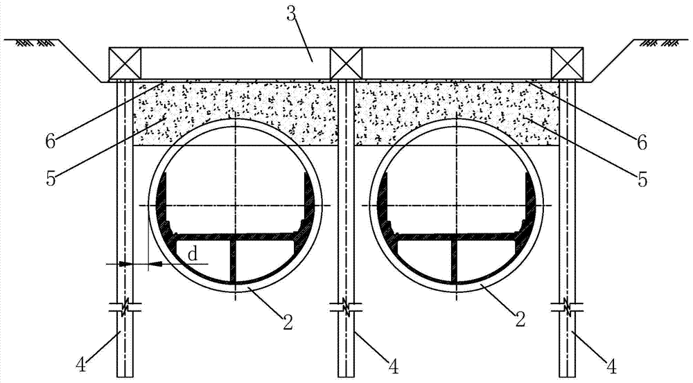 A construction method of a shield tunnel