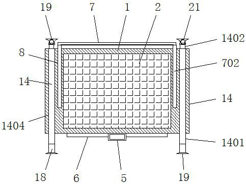 A safe household electric heater with clothes drying function