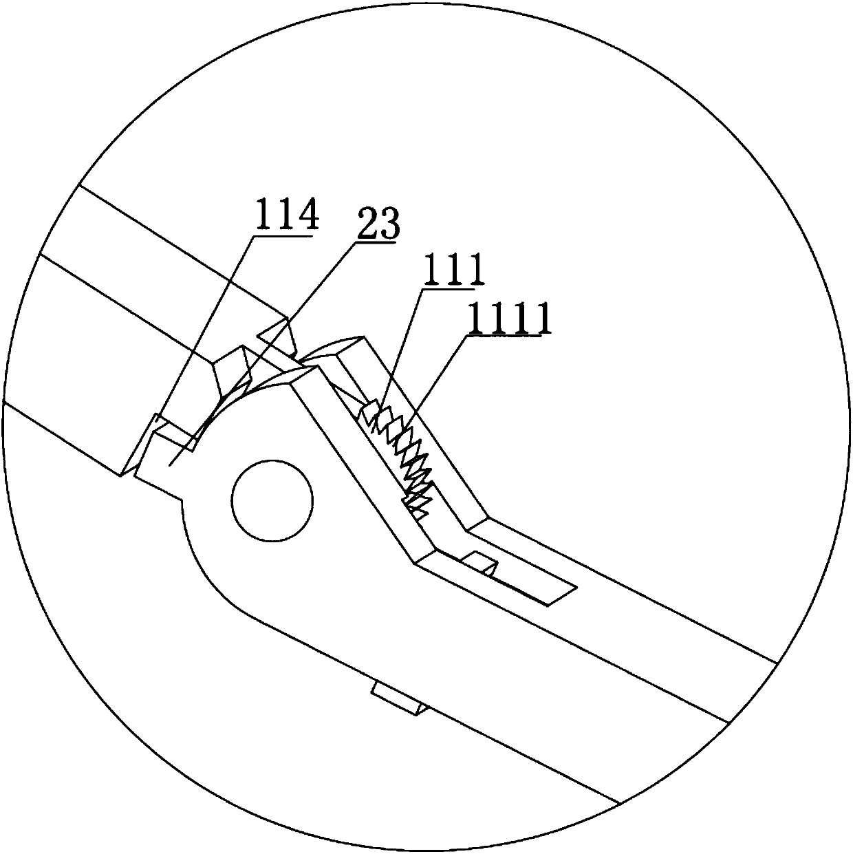 Anti-disengaging clamp