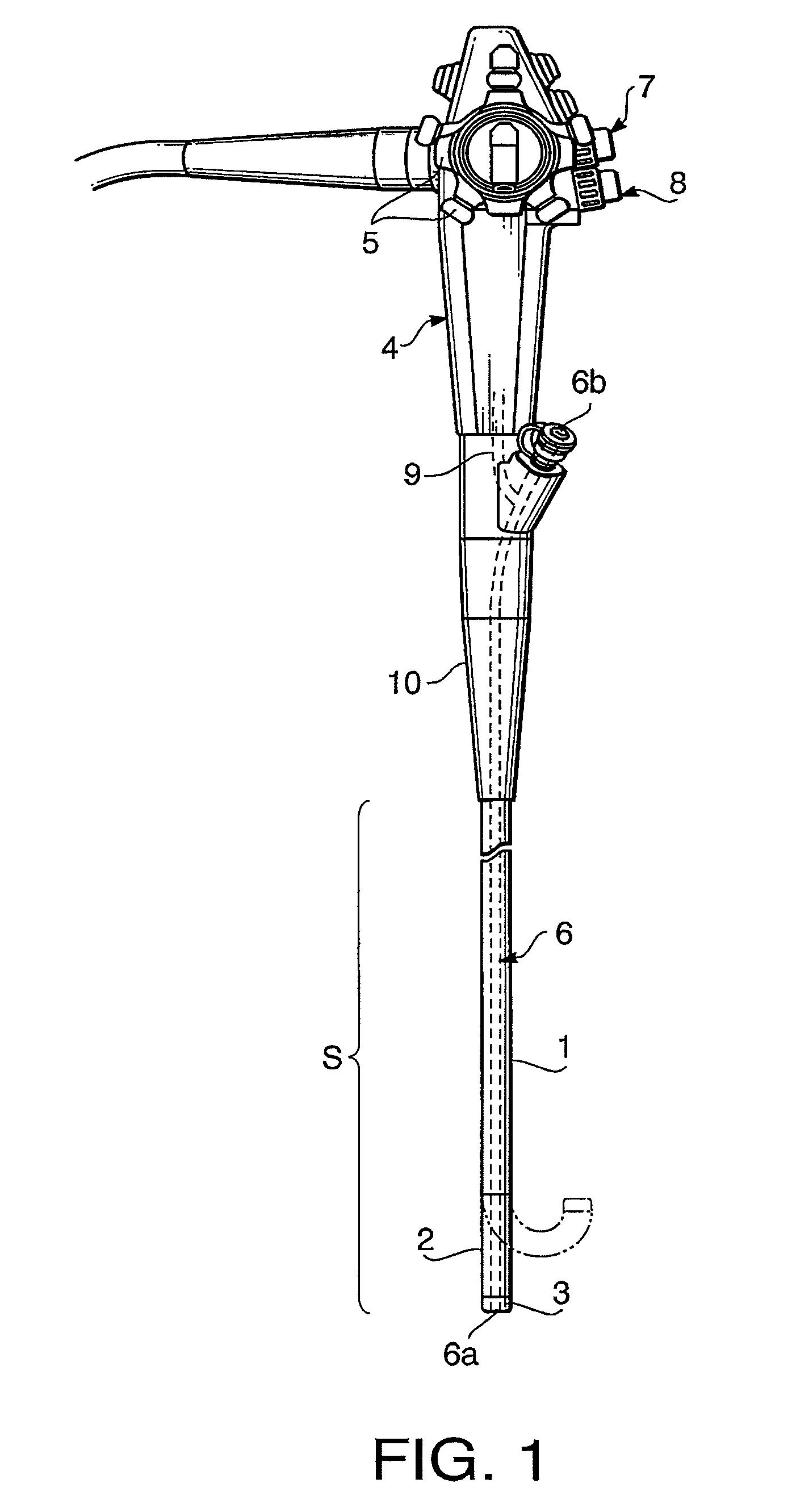 Treatment tool insertion channel of endoscope
