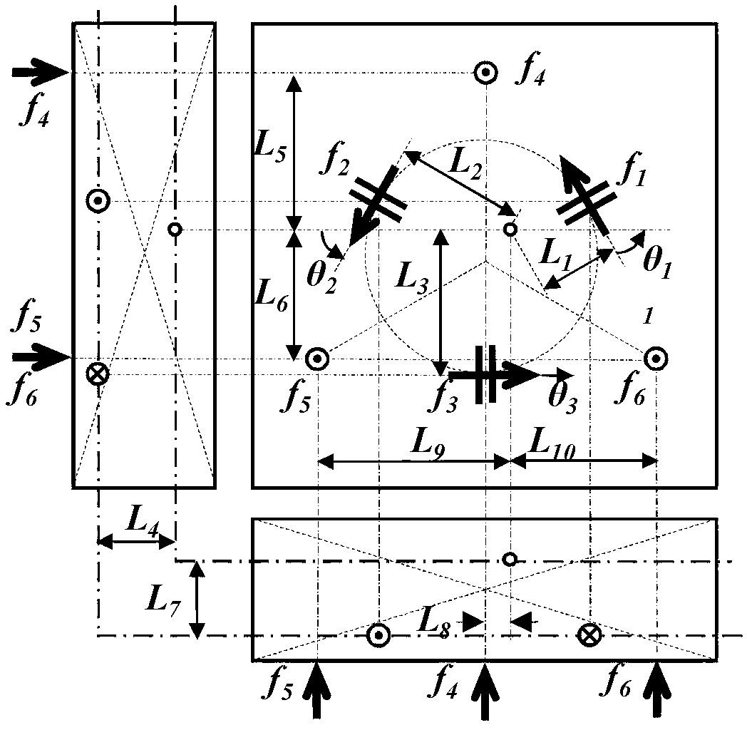 Six-freedom-degree decoupling modeling method of workpiece platform micro-motion part