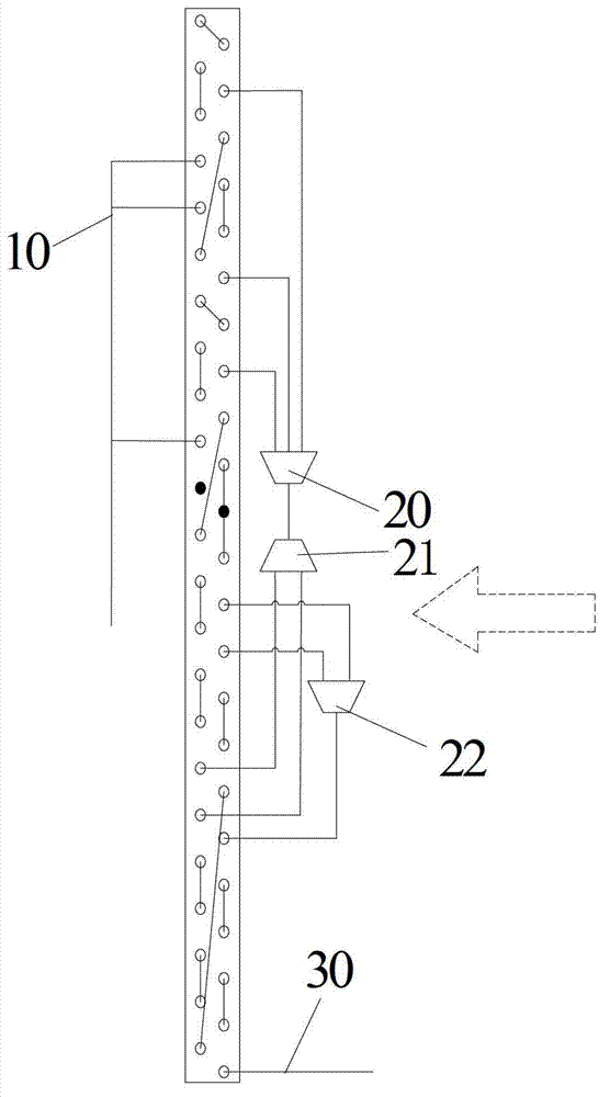 Heat exchanger for R32 twin-step compressed heat pump air conditioner