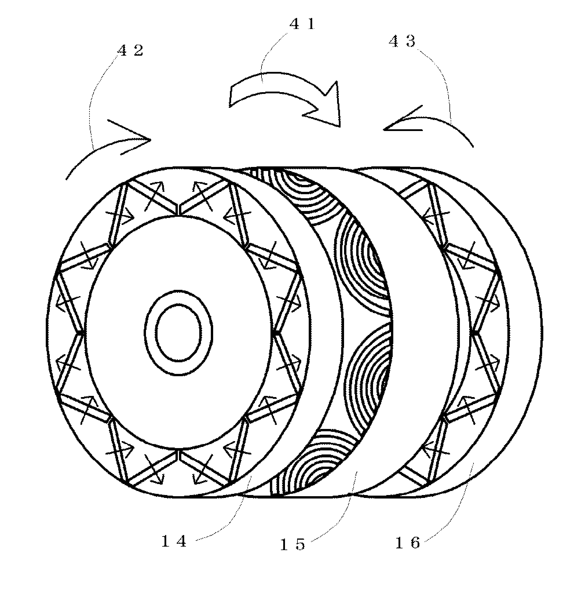 Rotating electric machine system and method for controlling induced voltage for the same