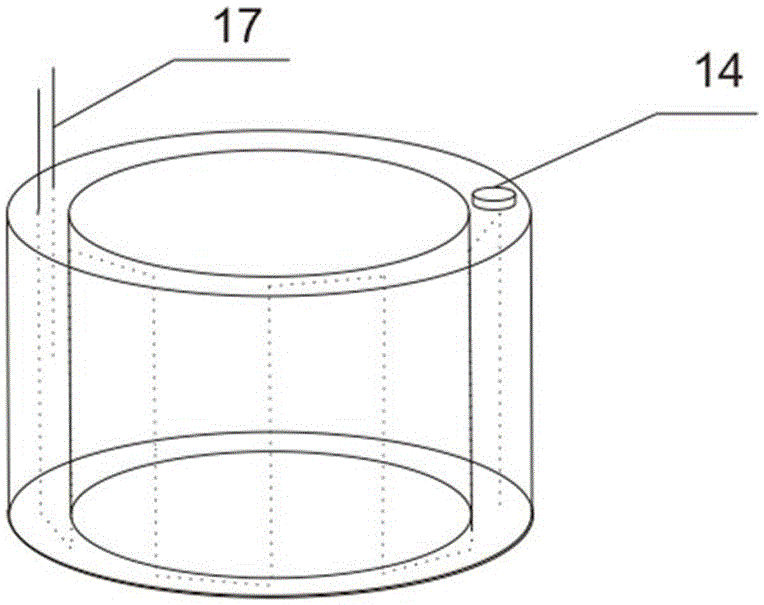 Testing device and testing method for testing normal contact stress of pile-soil interface under variable temperature condition