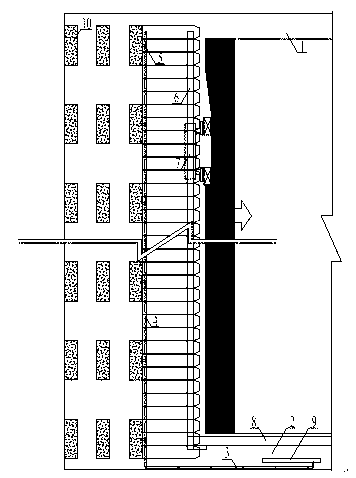 Method of local filling to control surface subsidence in gob
