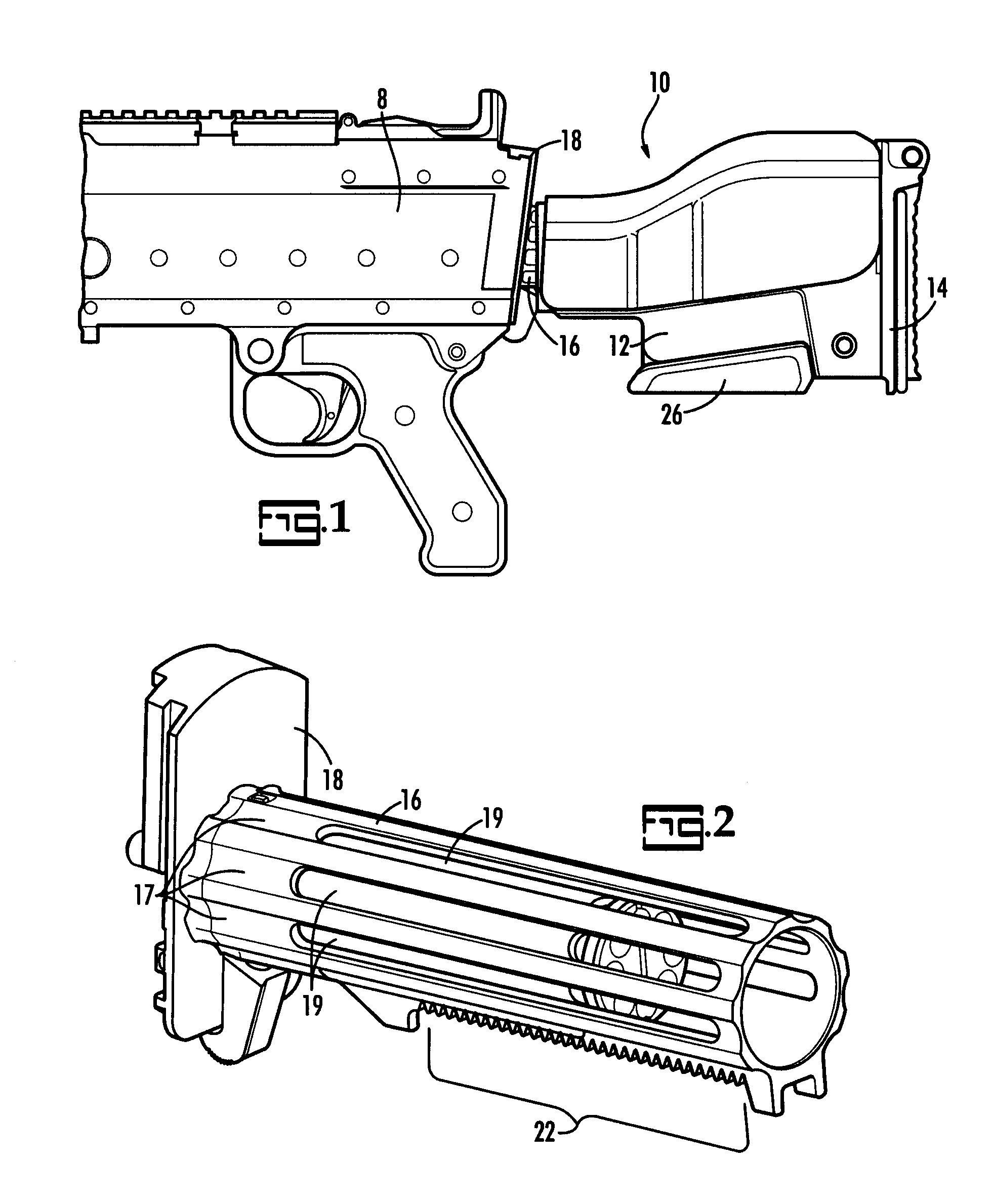 Adjustable butt stock assembly