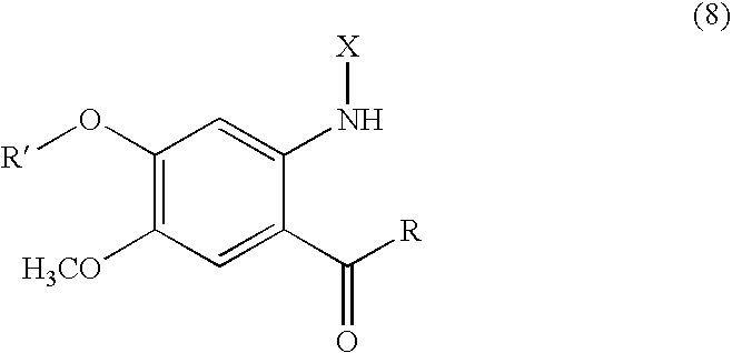 Substituted piperazine compounds of formula 8