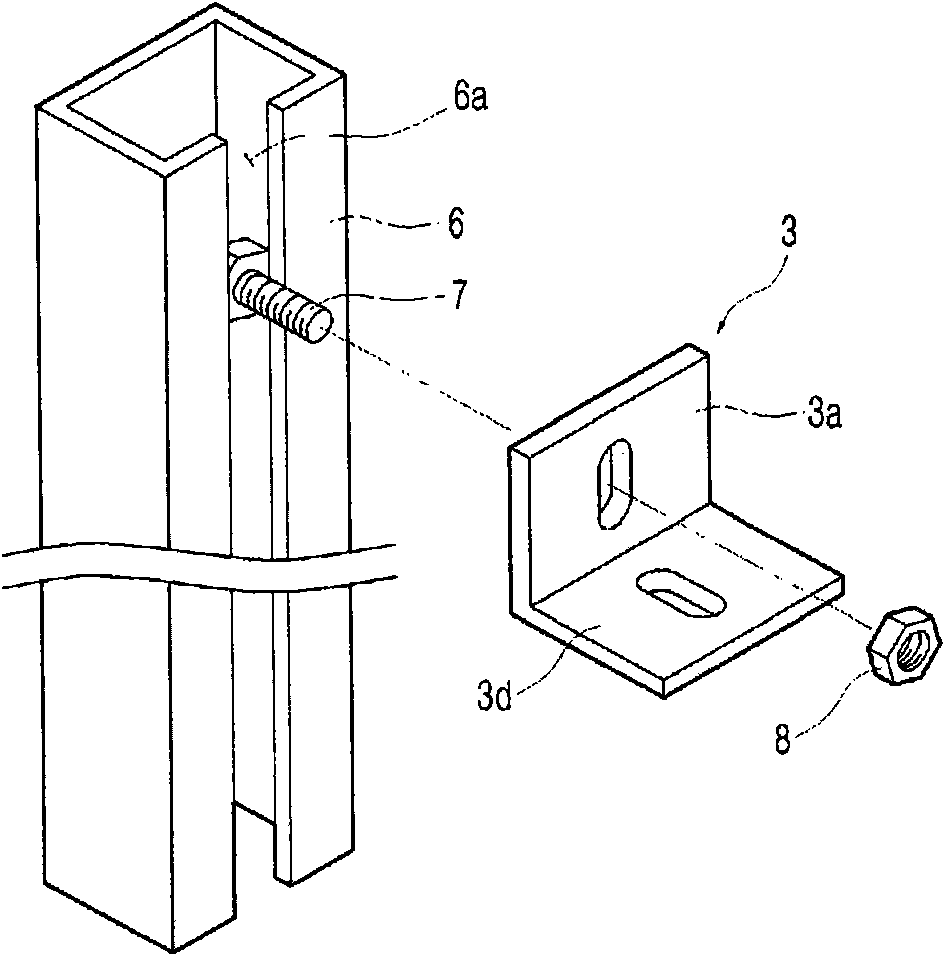Frame structure for installation of wall panel of building, and wall panel installation device and wall panel installation method using same