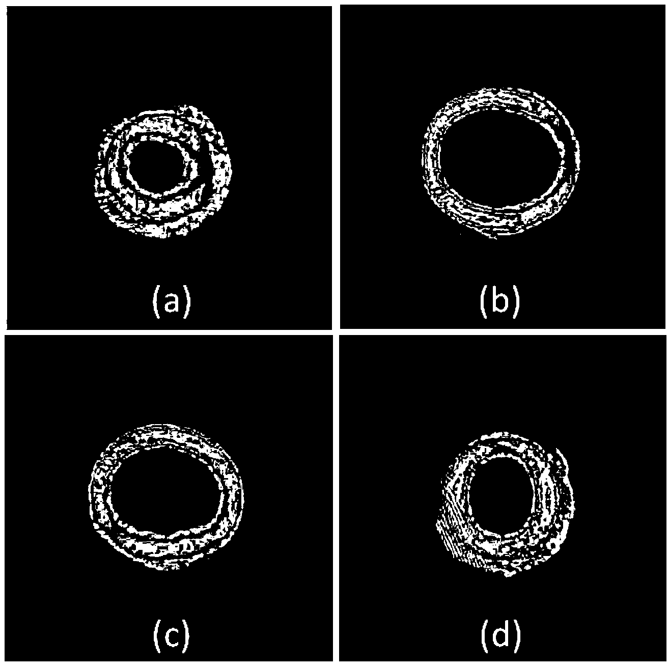 Gradual change refractive index plasma lens-based device and method for generating hollow light beam