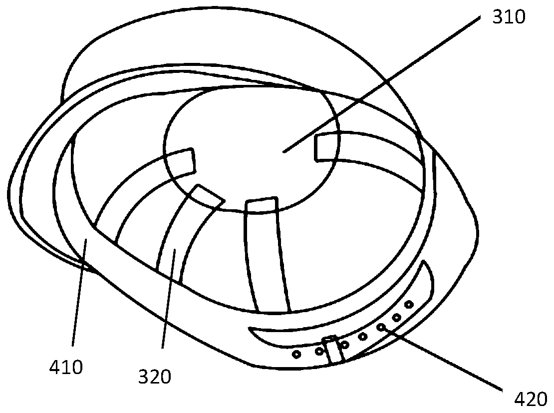 Phase change intelligent helmet device capable of reducing temperature