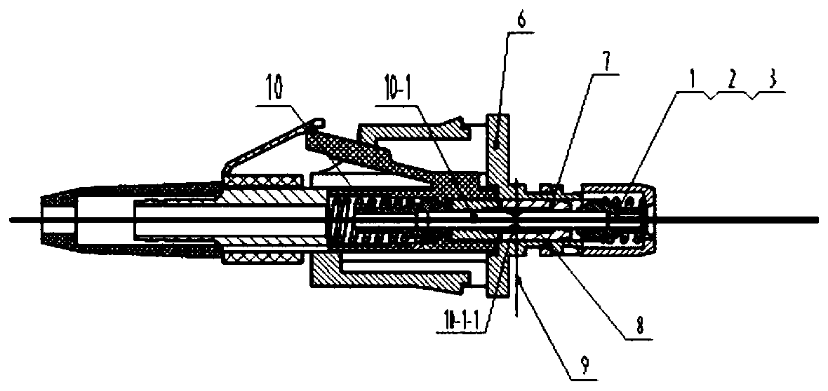 Optical fiber connector assembly