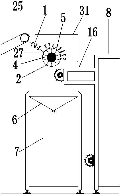 A sterilization system for cooked rice dumplings