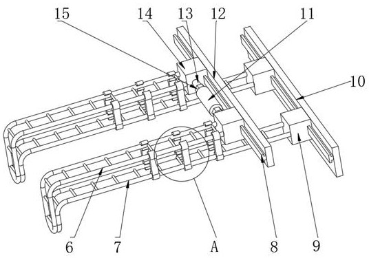 Wound expansion fixing device for cardiovascular and cerebrovascular clinical operation