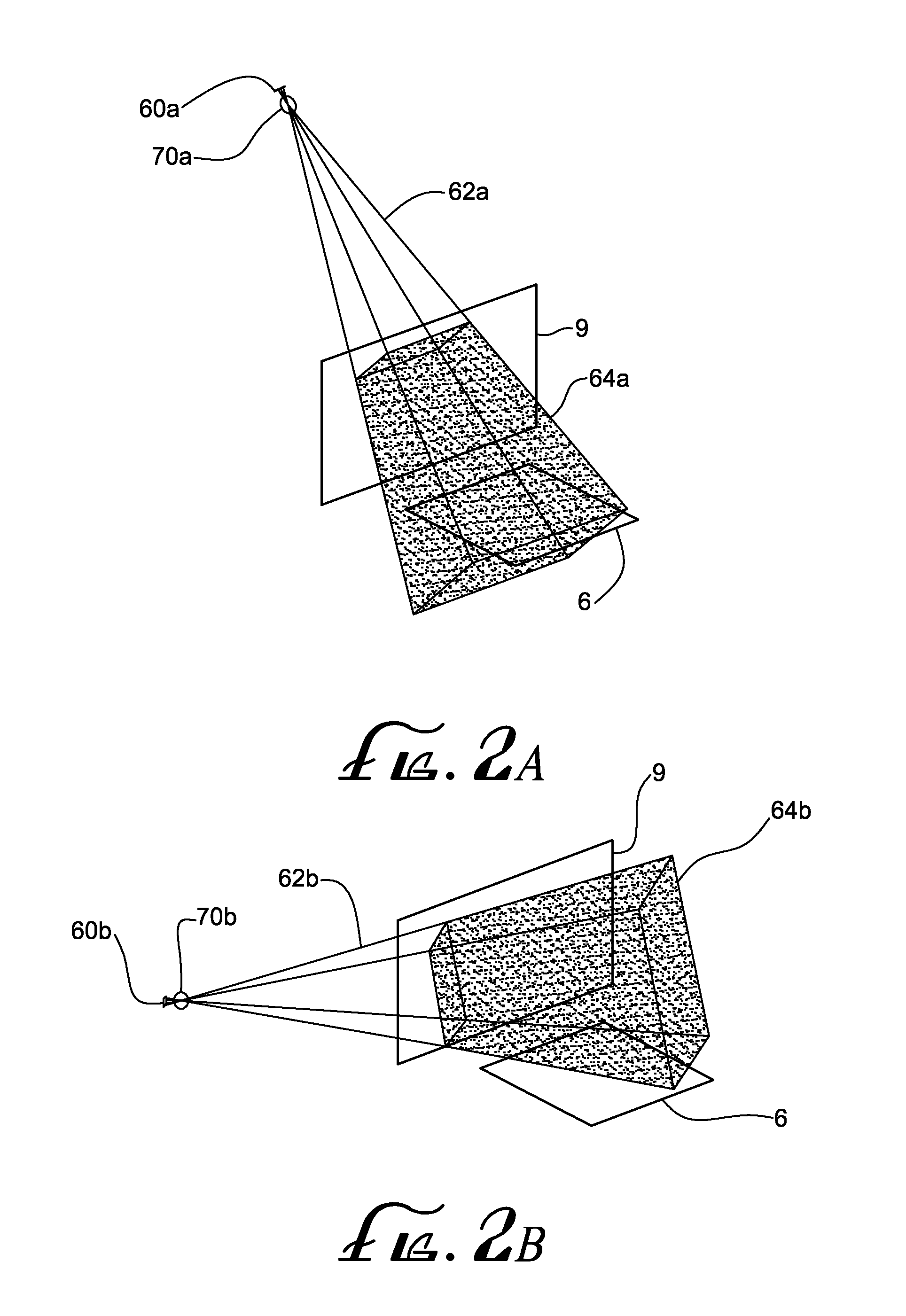 Two-plane optical code reader for acquisition of multiple views an object
