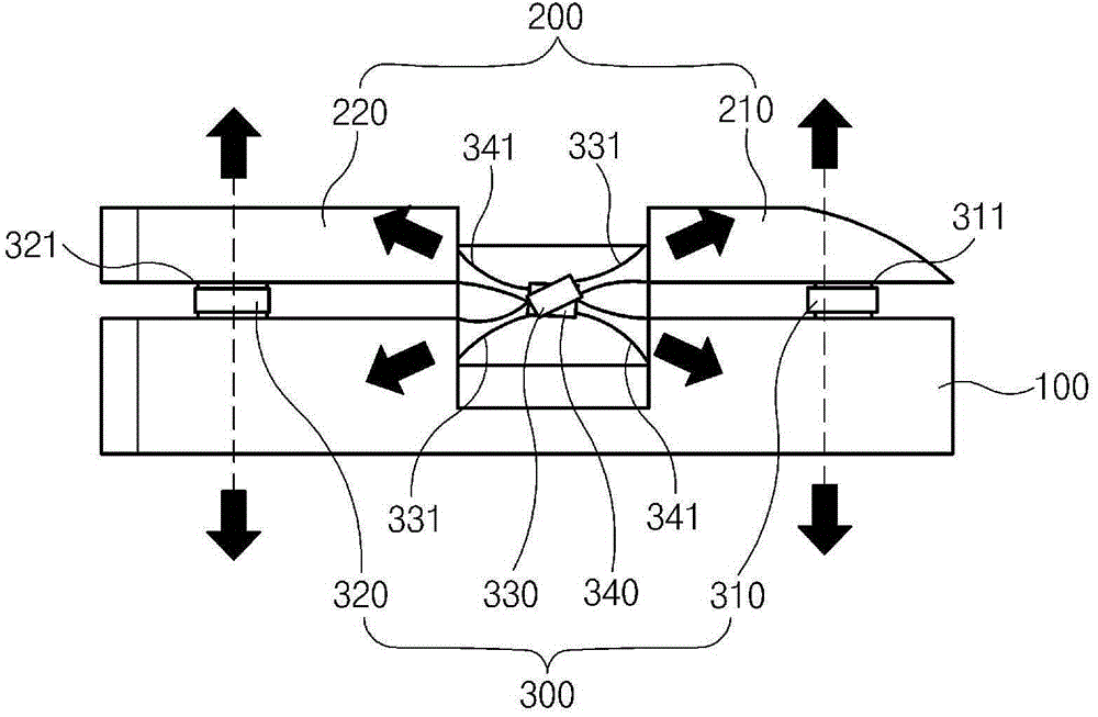 Walking intension detection device and system of walk and method thereof
