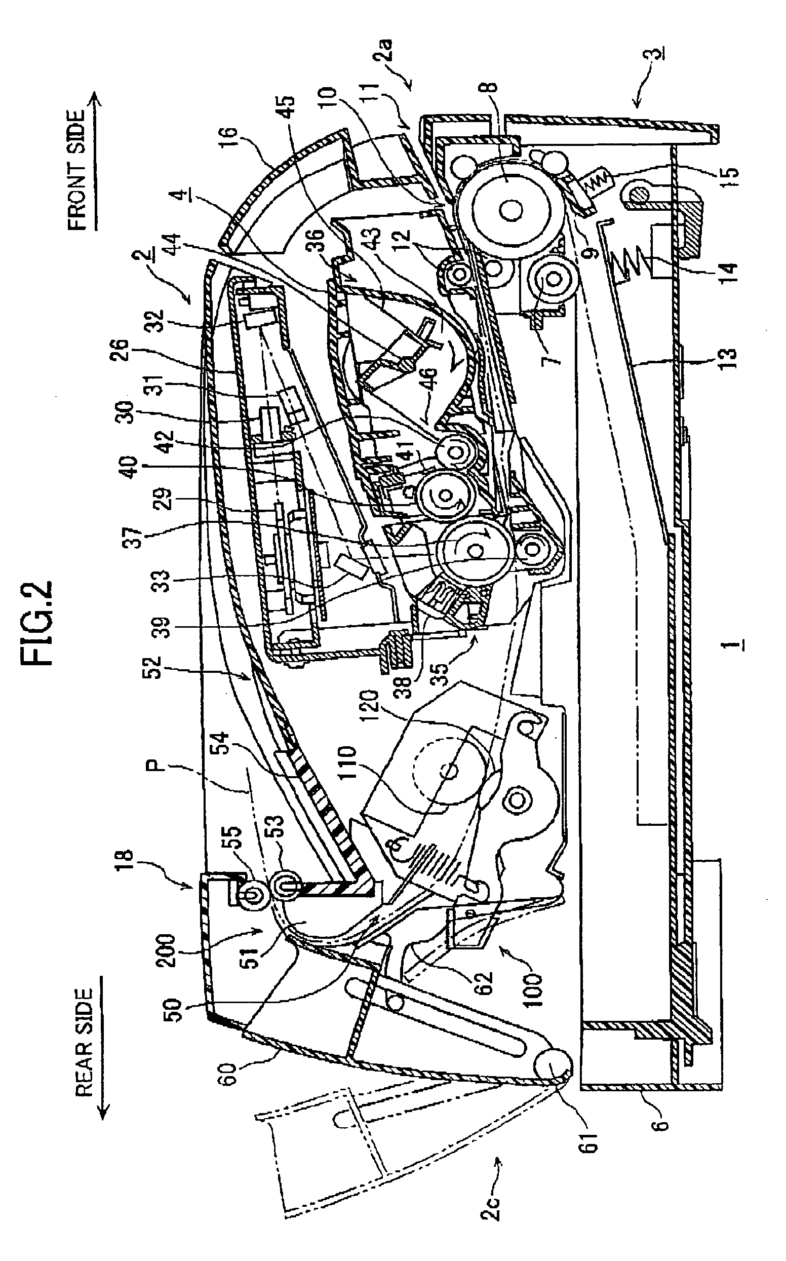 Fixing unit and image-forming device using the same