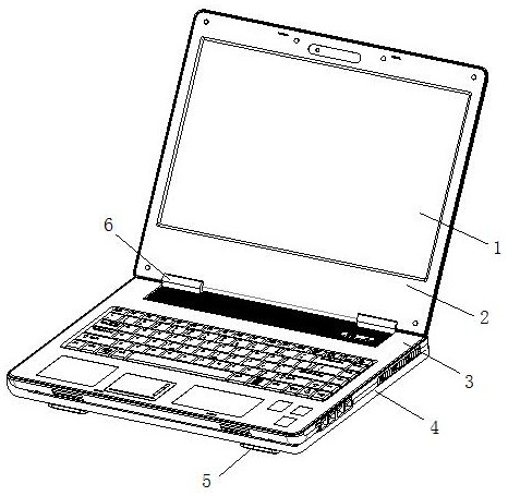 A kind of reinforced notebook computer and using method thereof
