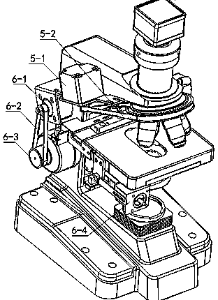 A high-pressure water jet punching and/or cutting mechanism and its application method