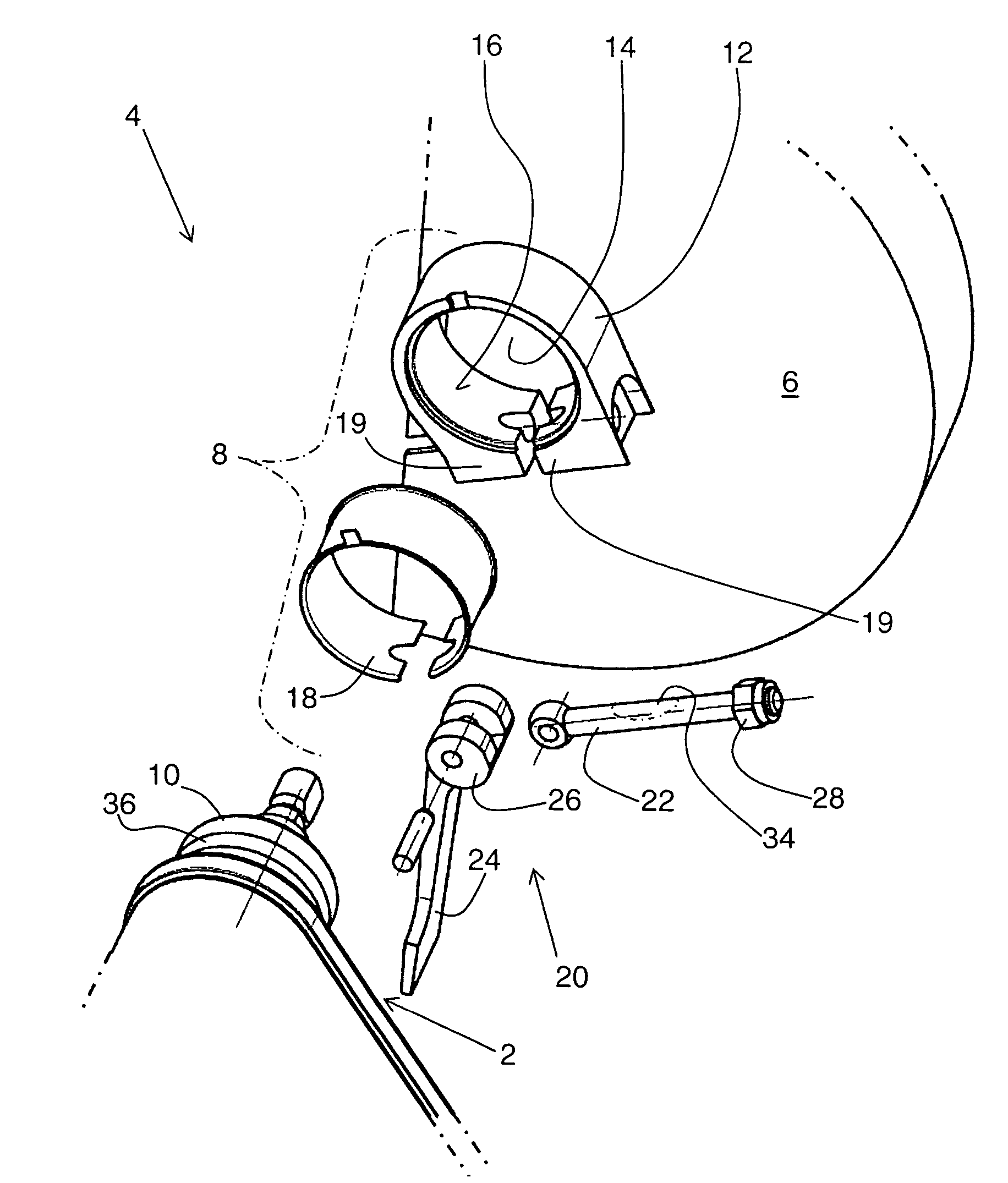 Hand-held power tool with protection hood