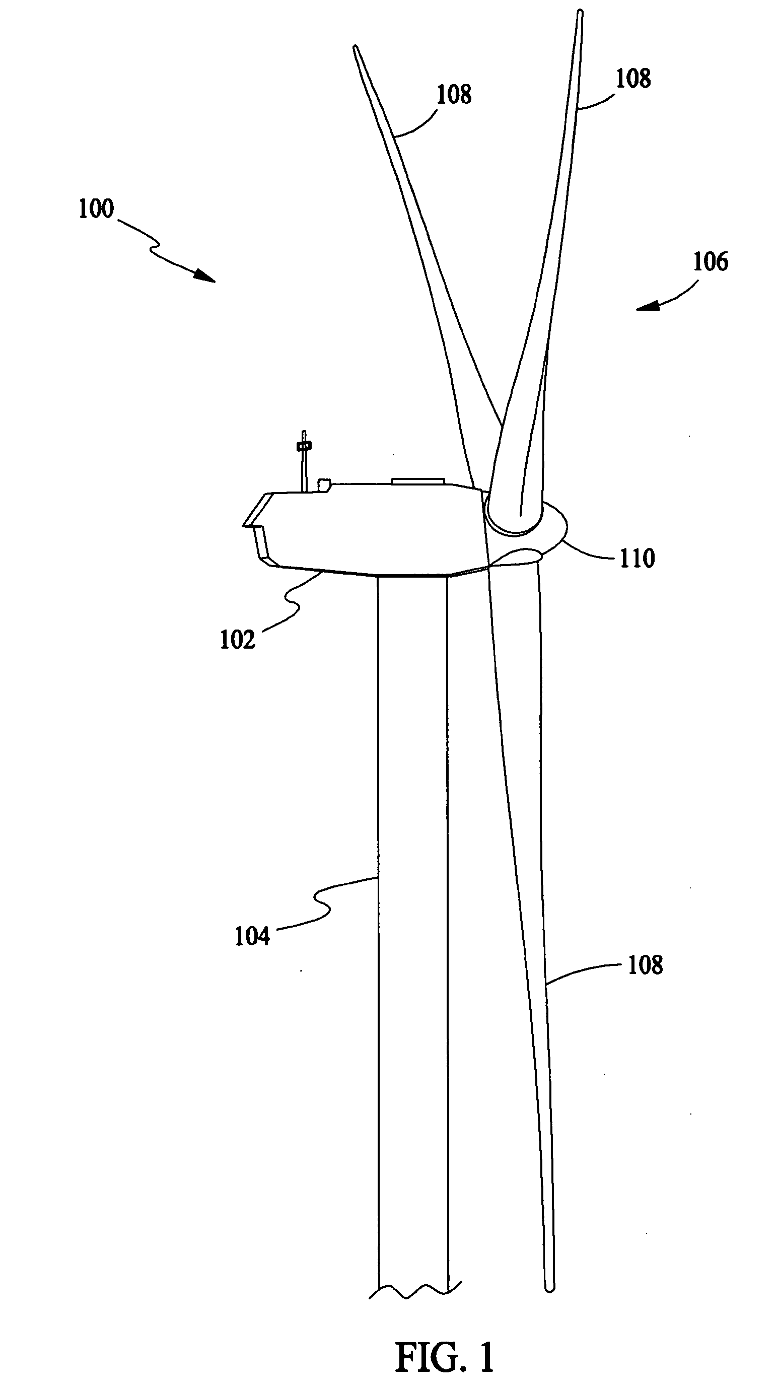 Removable bearing arrangement for a wind turbine generator