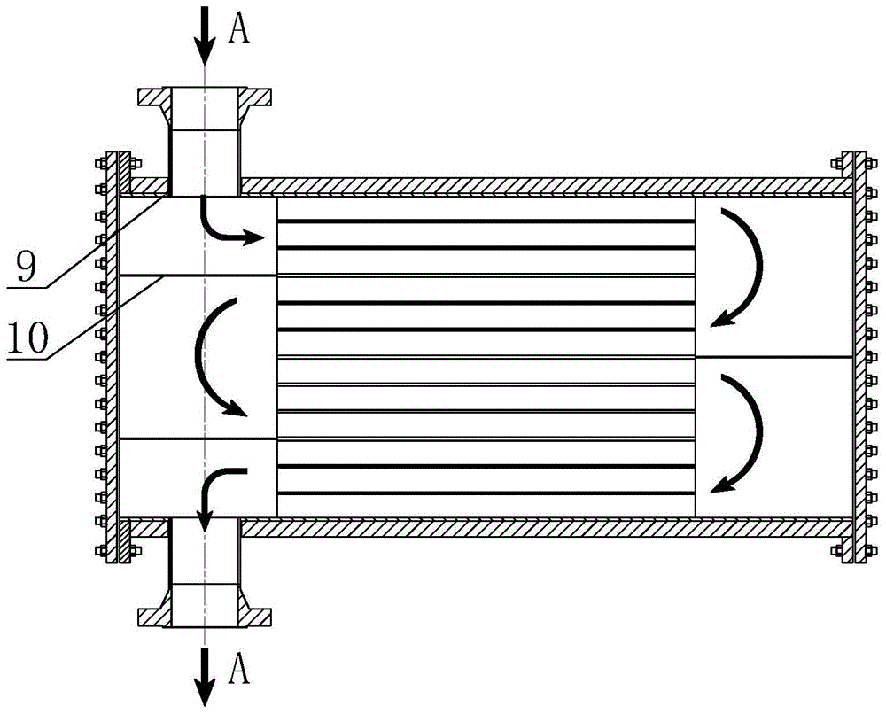 Plate type floating head heat exchanger