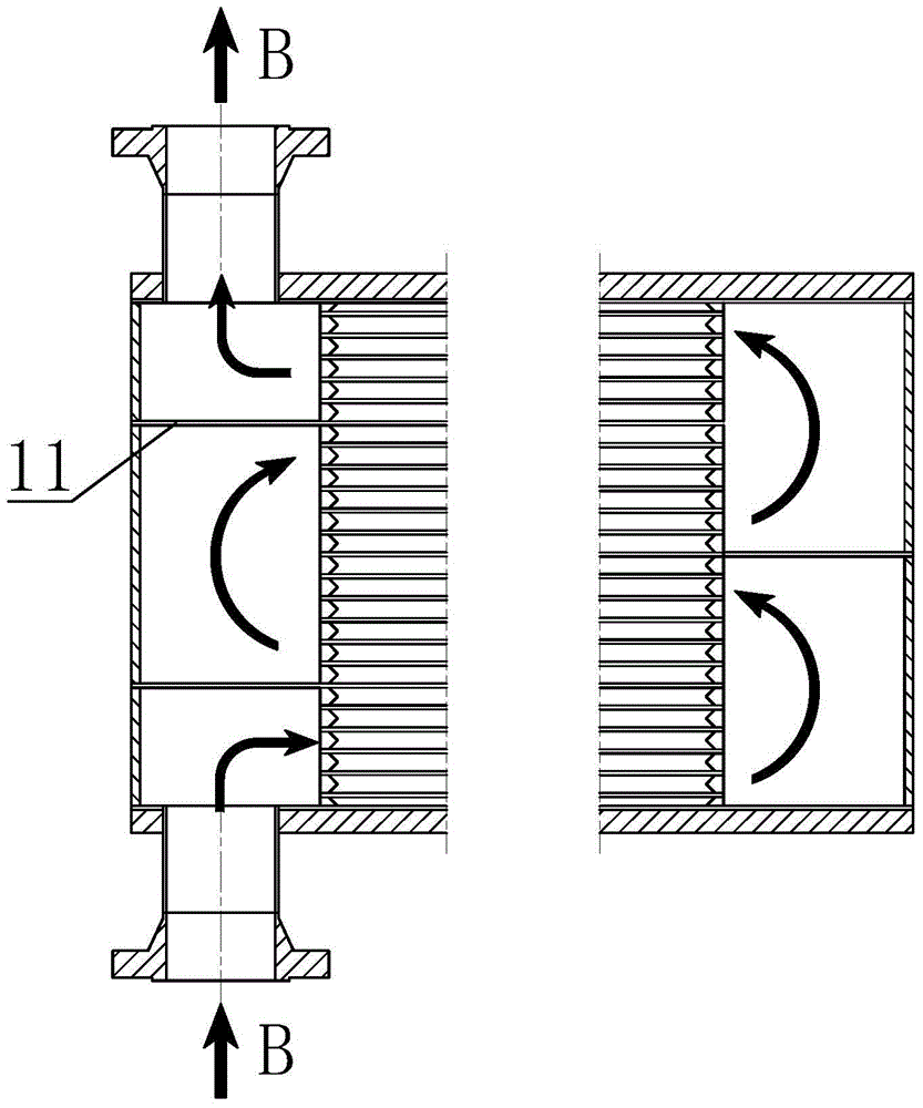 Plate type floating head heat exchanger