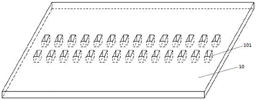 Surgical suture training artificial skin and training equipment