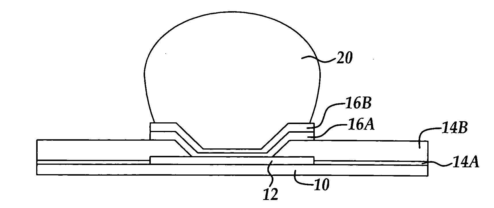 Method to prevent passivation layer peeling in a solder bump formation process