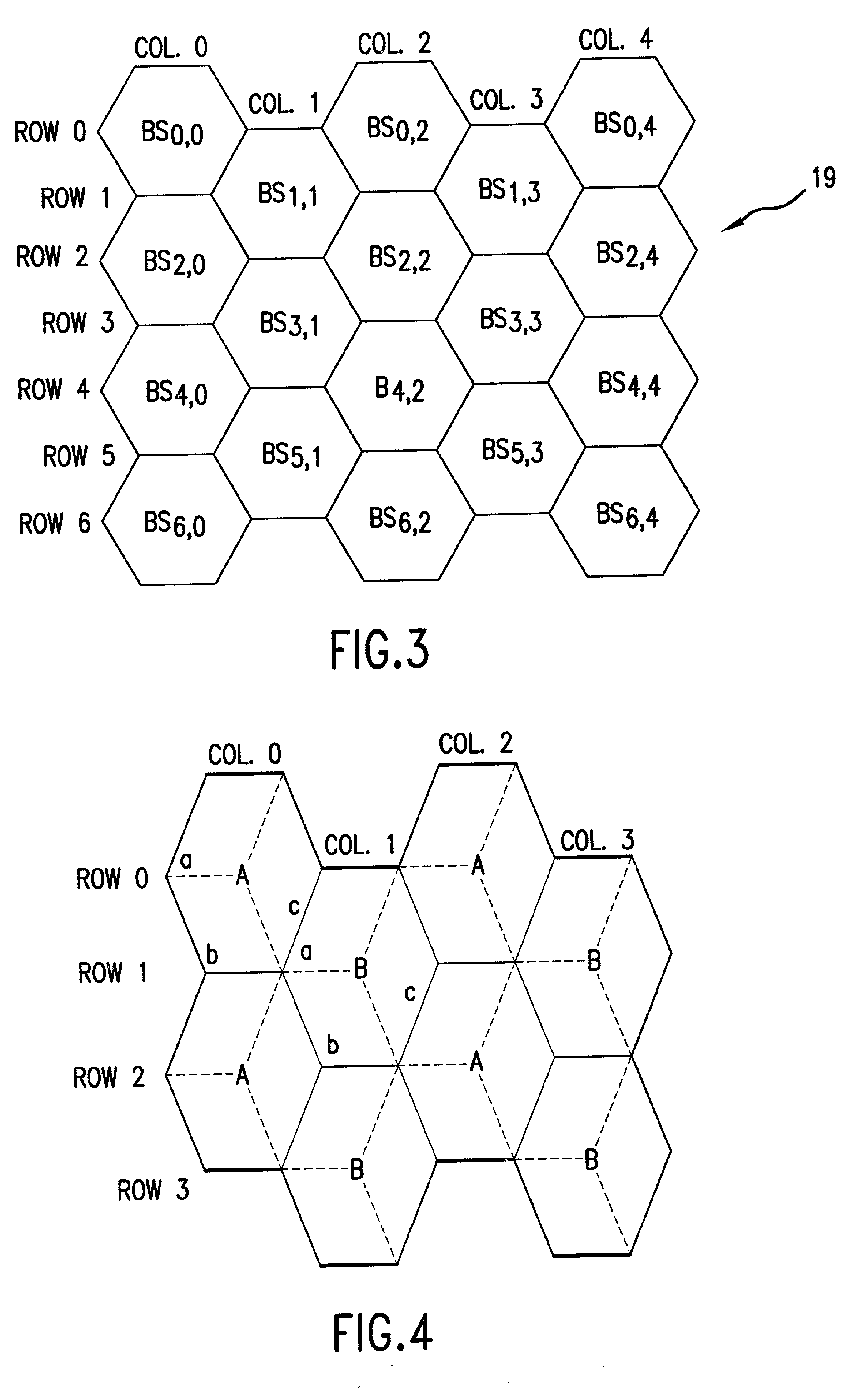 Process to allocate channels in a sectorized and tiered cellular network