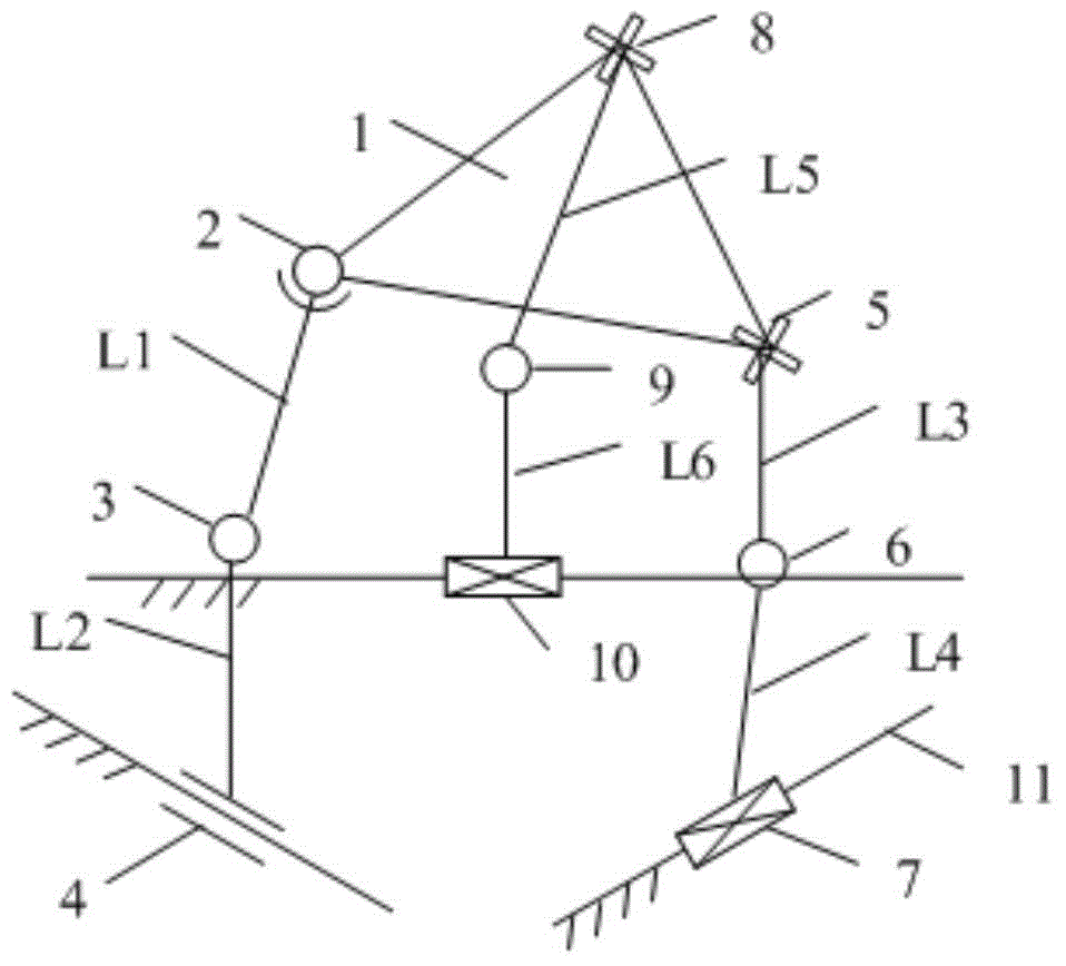 2PRU (Pseudo-Random Upstream) and CRS (Central Reservation System) spatial parallel robot mechanism