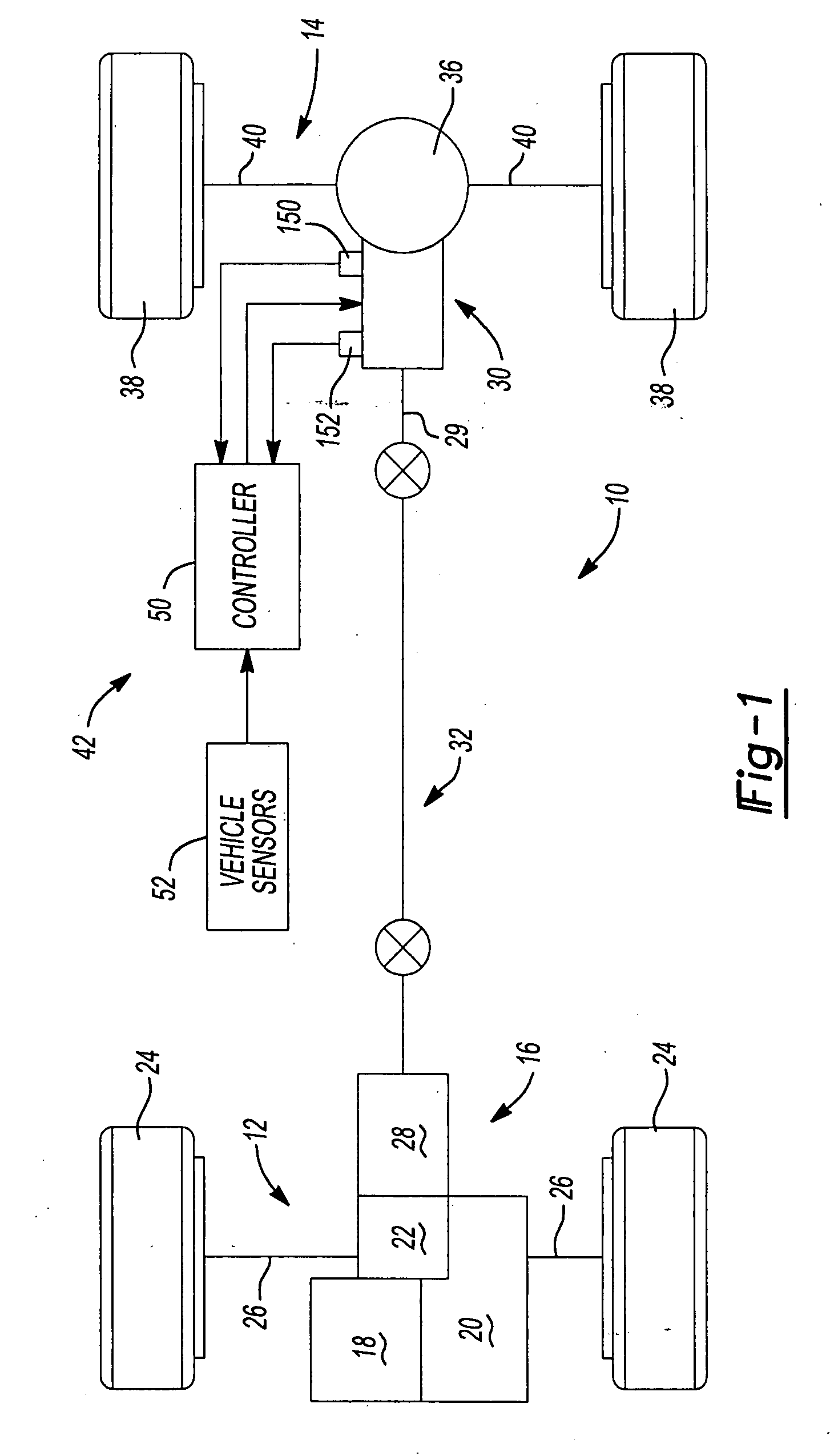 Electrohydraulic torque transfer device and control system