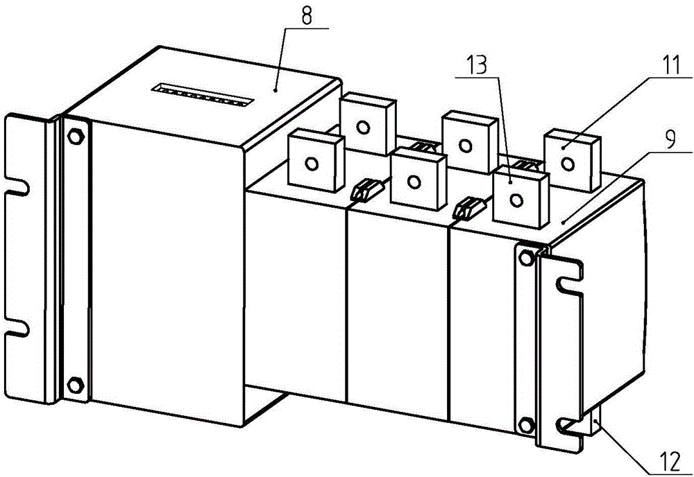 Dual-power automatic change-over switch