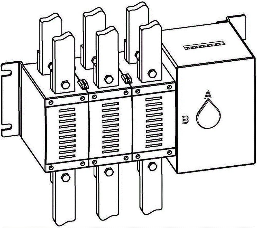 Dual-power automatic change-over switch