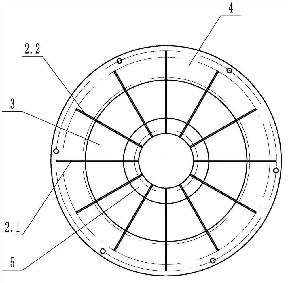 The impeller structure of a drum separator