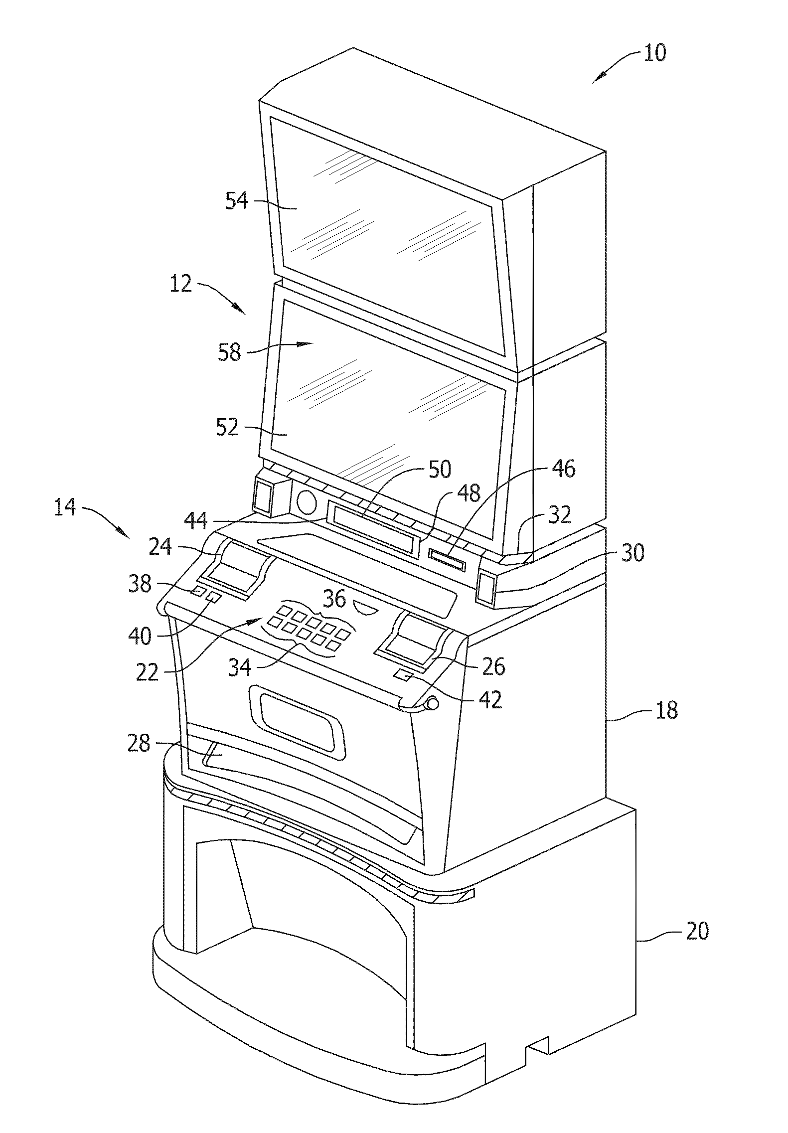 Gaming device and methods of allowing a player to play a gaming device having selectable awards