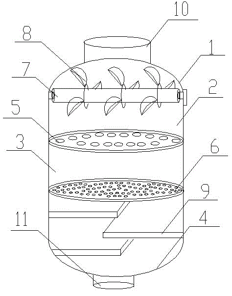 Chemical filtering device