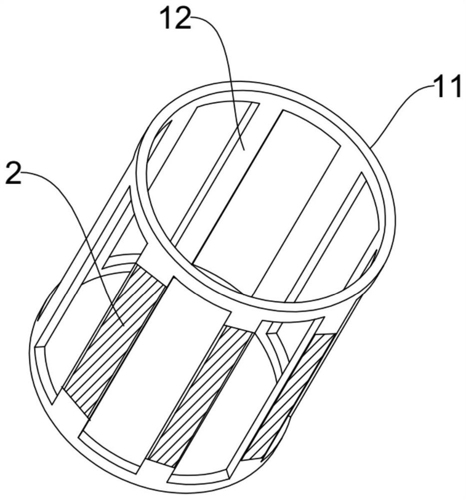 A self-image electrospinning scaffold and its preparation method