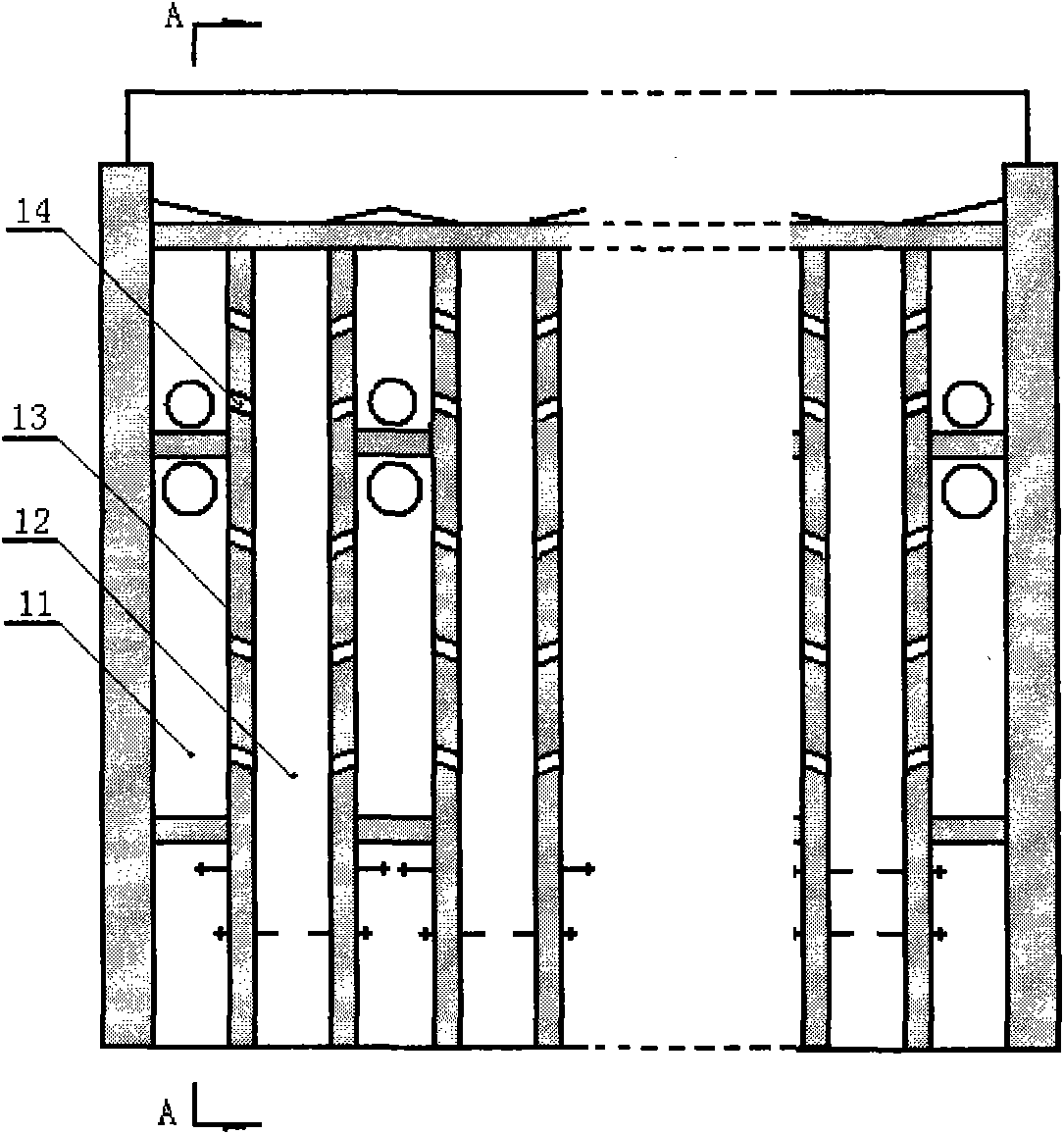 Combined firing method of active carbon and quicklime