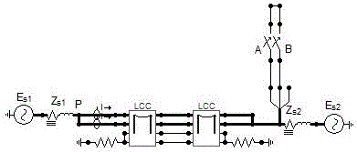 Method of selecting optimal phase sequence arrangement mode of one-tower double-circuit transmission line