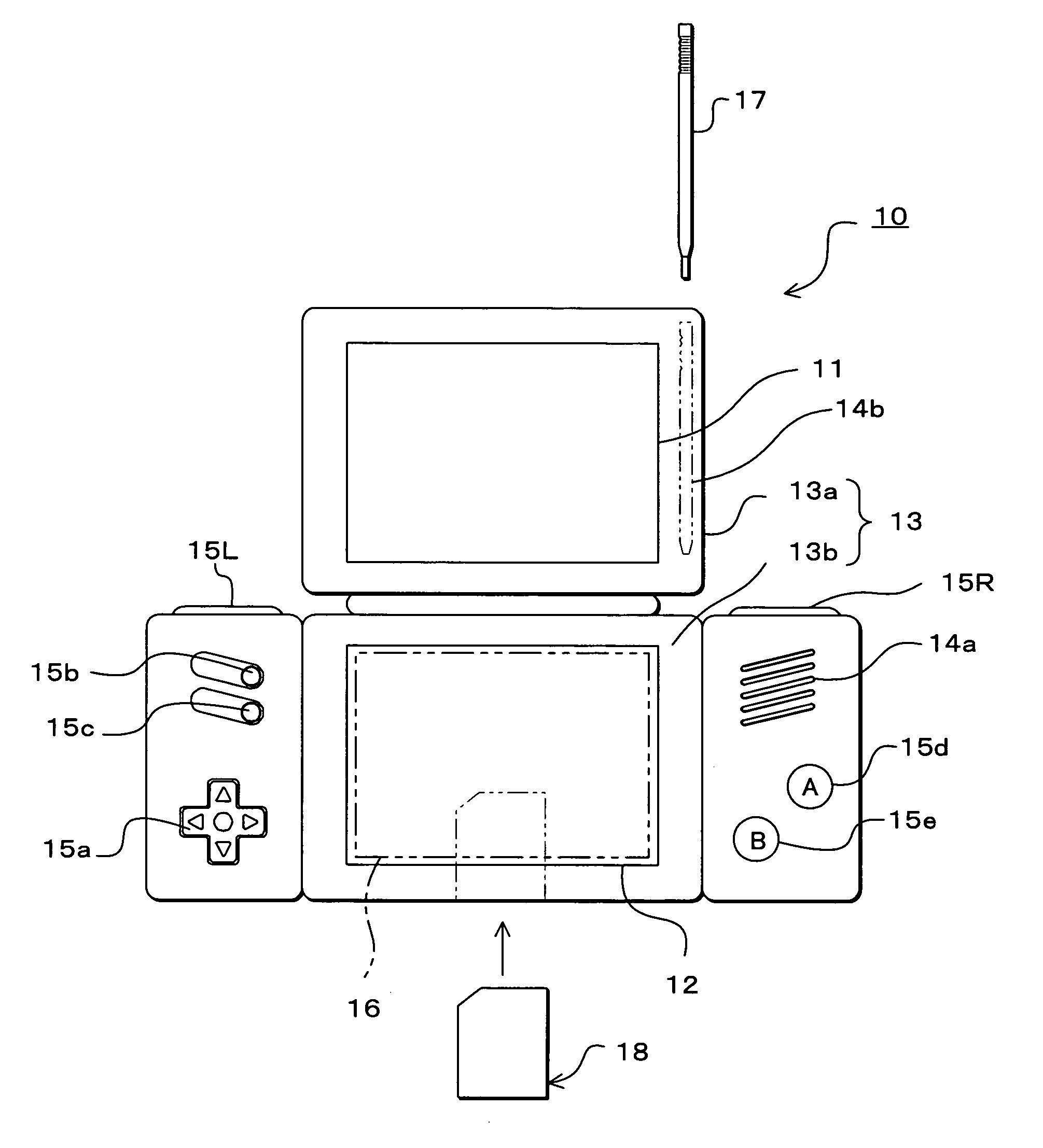 Game apparatus and game program