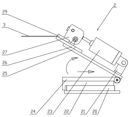 Three-dimensional (3D) cloth-wrapping tensioning mechanism for seat backrest cloth-wrapping machine