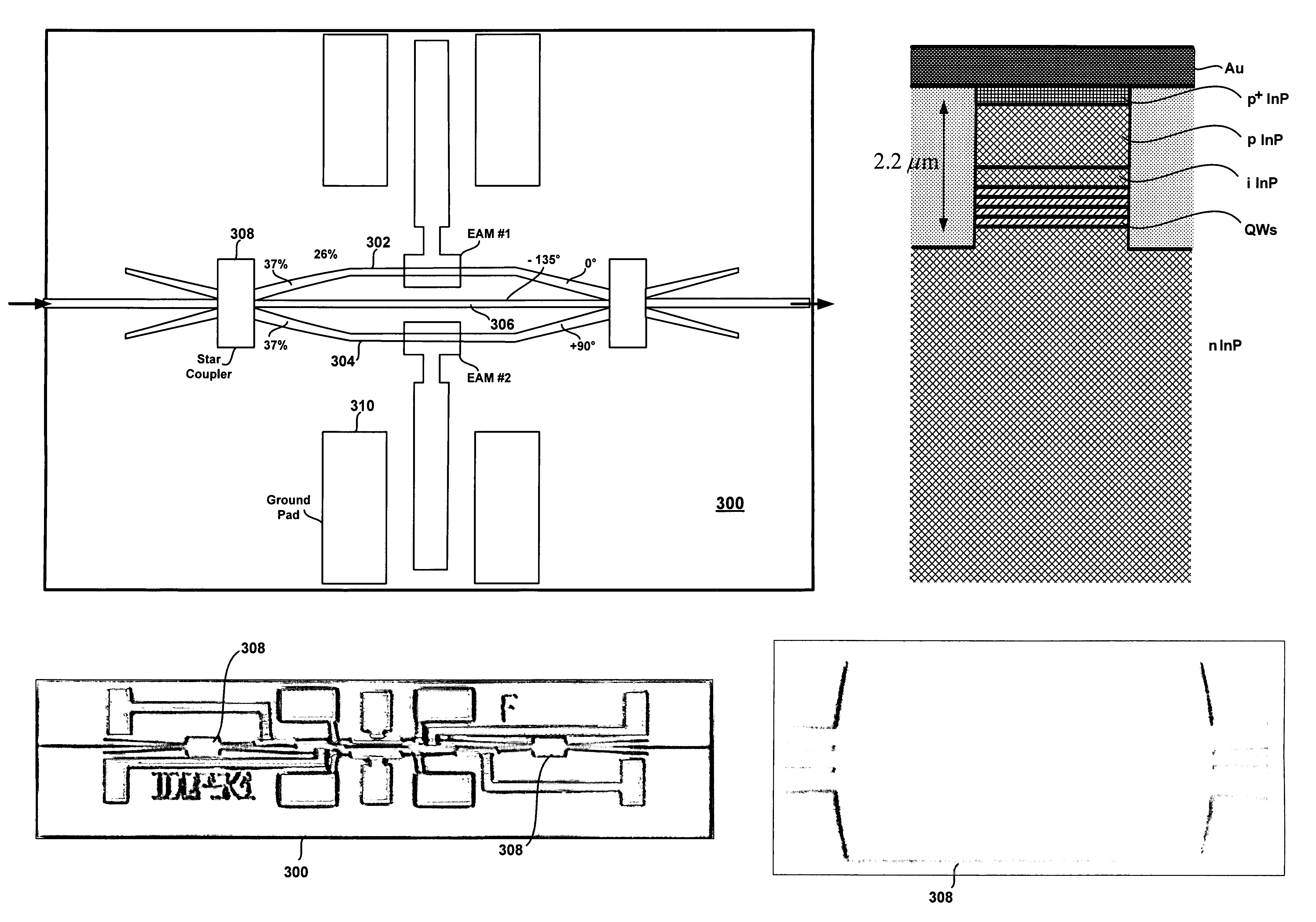 Compact optical modulator