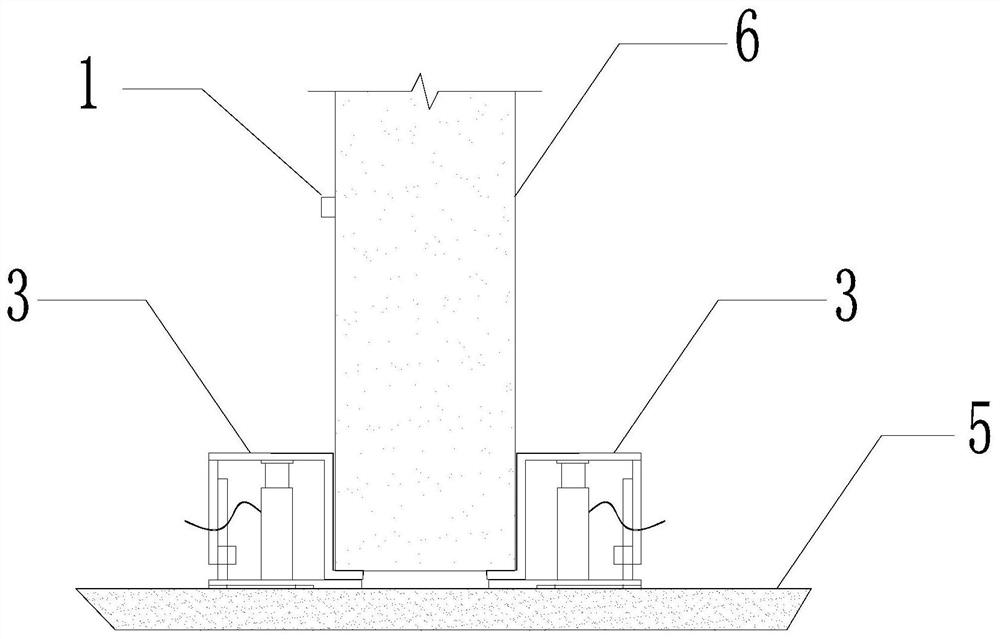 Mounting and adjusting equipment for vertical prefabricated part