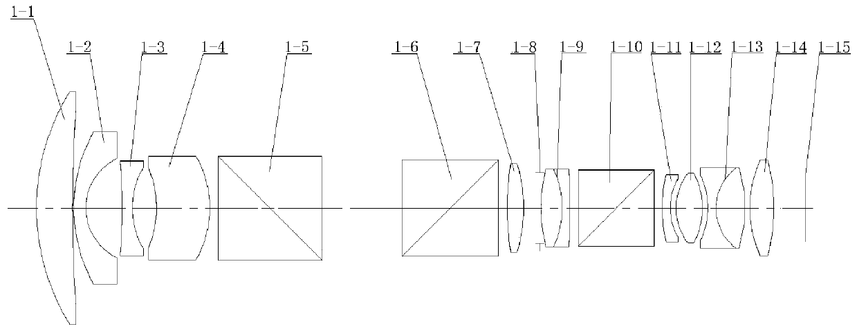 Optical imaging system and ultra-high frame rate imaging method based on beam splitting prism