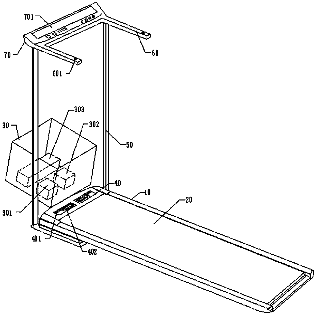 Novel running machine