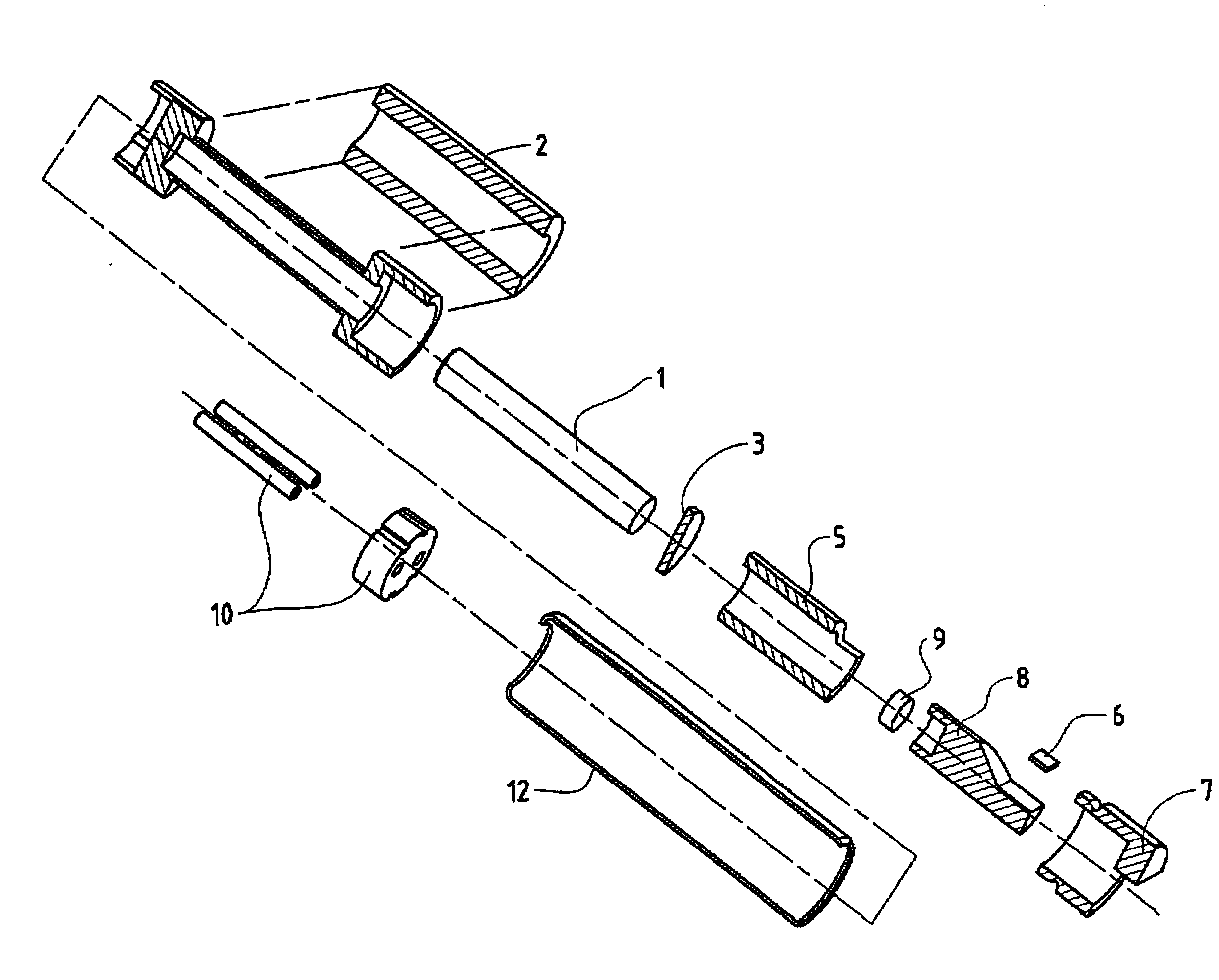 Electromagnetic linear optical positioner