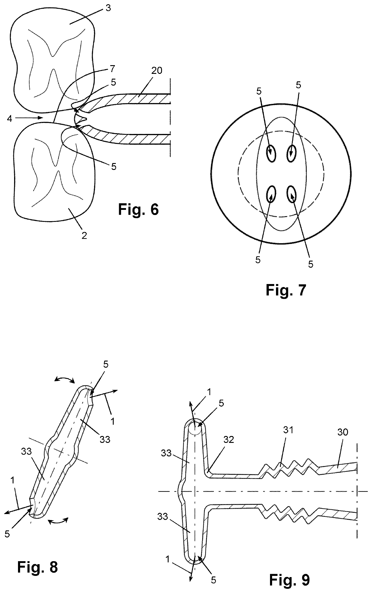 Directing a flow of irrigation fluid towards periodontal pockets in a subject's mouth