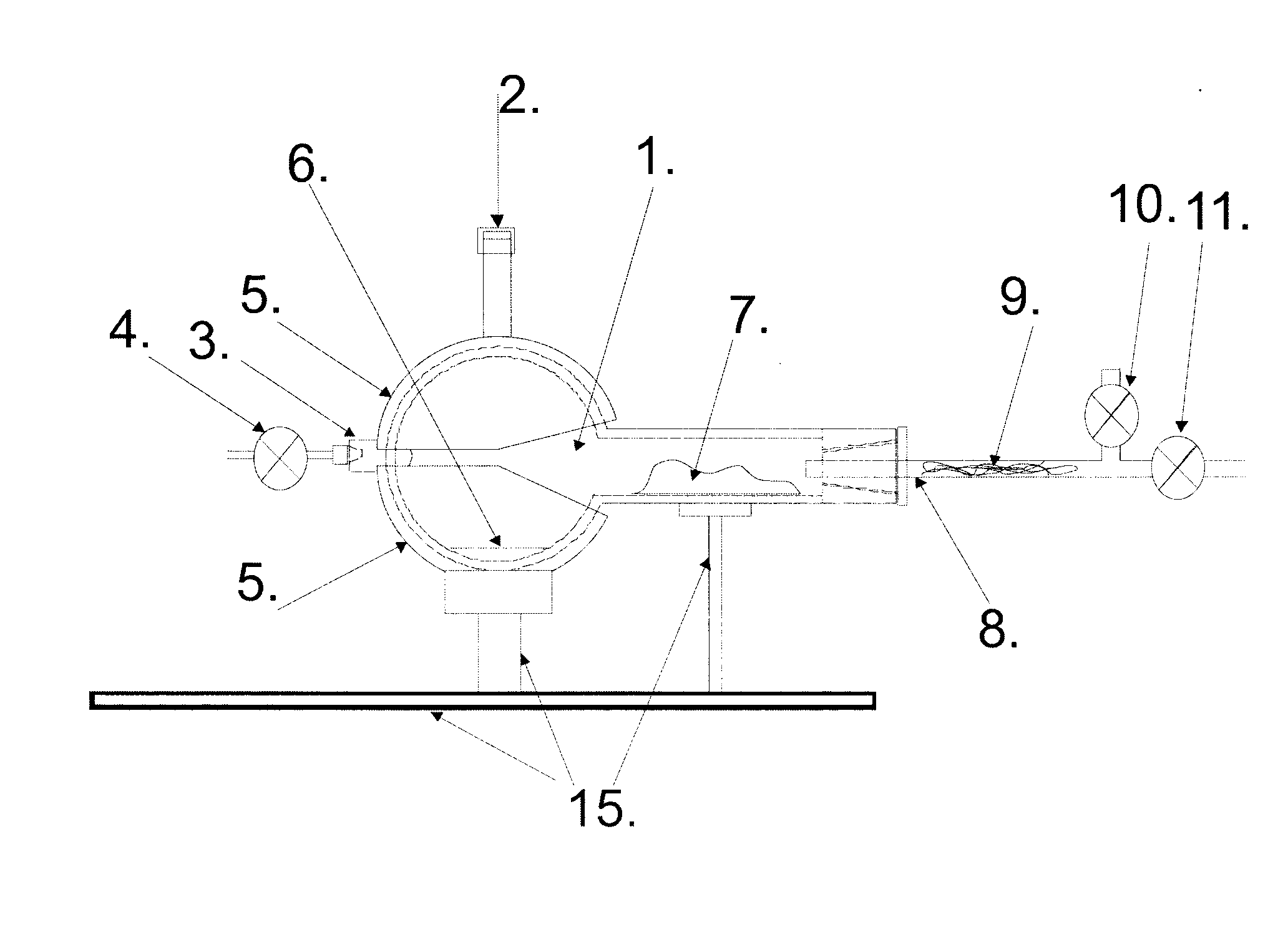 Alcohol thermal dehydratation chamber, apparatus and method for determination of isotopic composition of non-exchangeable hydrogen and deuterium atoms in ethanol samples