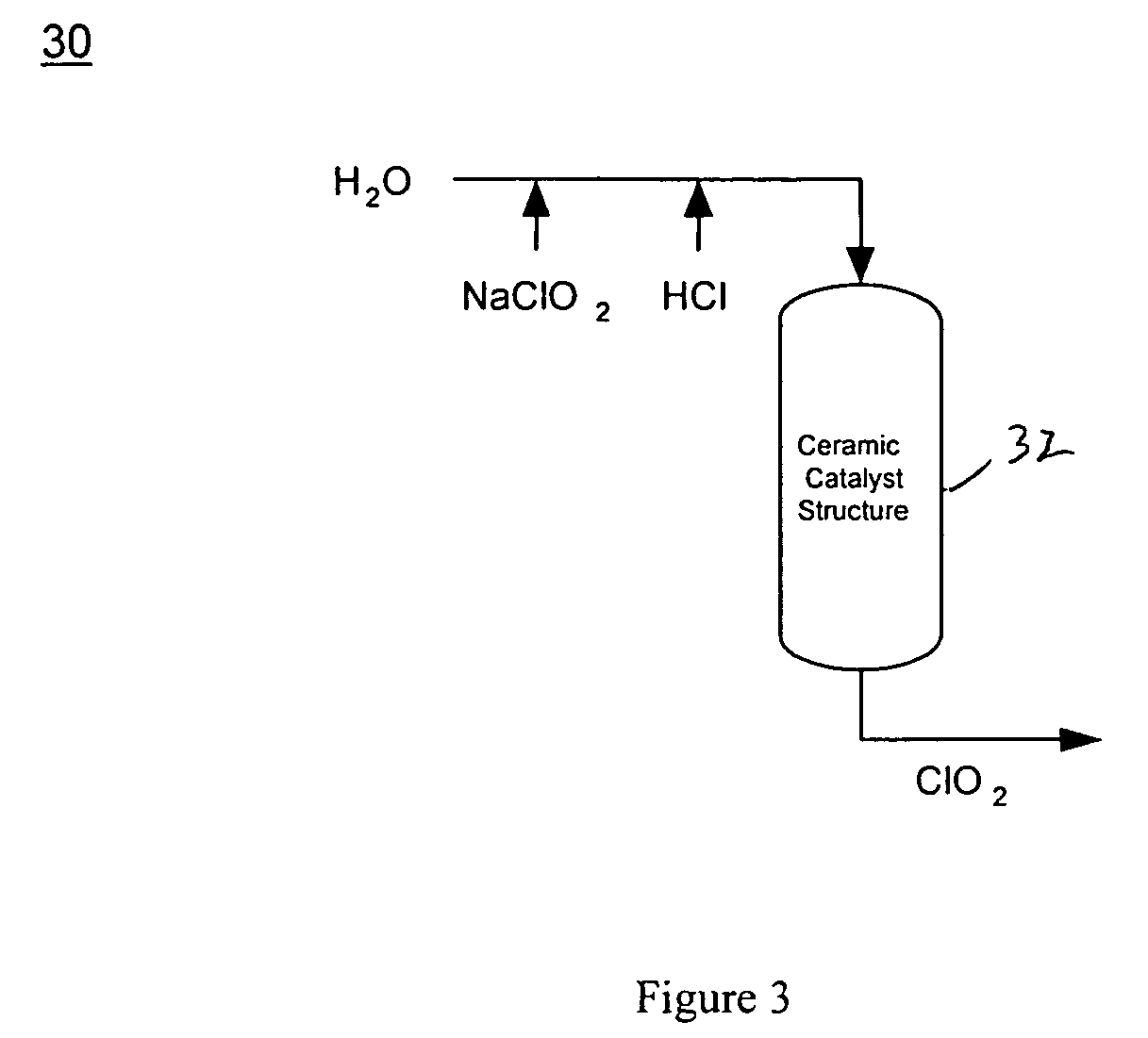 Processes for producing an aqueous solution containing chlorine dioxide