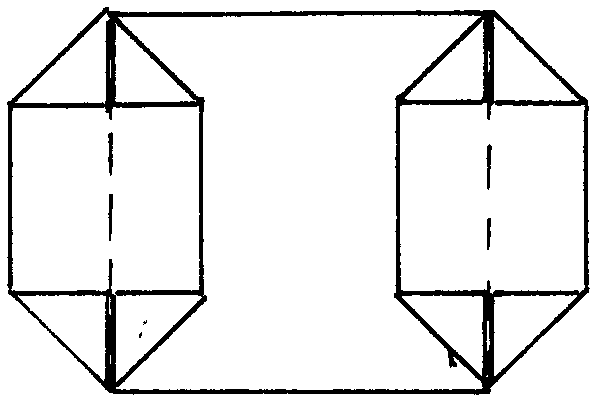 Method for folding parallel twin-box
